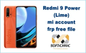 Redmi 9 Power Mi Account File Free Download