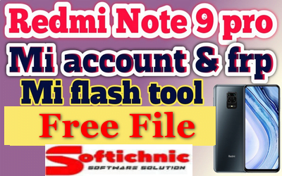 Redmi Note 9 pro (cartana) mi account free file