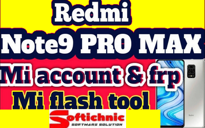 Redmi Note 9 pro max (excalibur) mi account free file