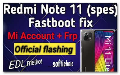 Redmi Note 11 (spes) Fastboot auto Reboot