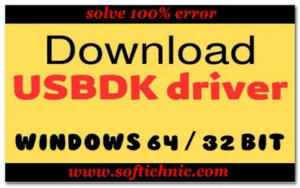 Usbdk Drivers Windows 32Bit &Amp; 64Bit Download