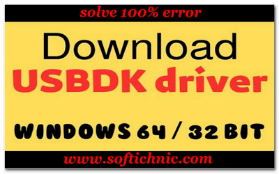 UsbDK Drivers Windows 32bit & 64bit Download