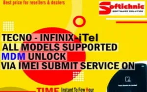 Tecno | Infinix | Itel | Mdm Unlock | Permanent Service Via Imei | All Model Support