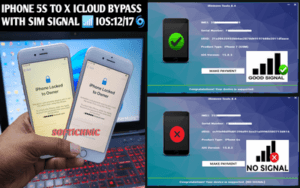 Iphone 5S-X Icloud Bypass With Sim Network 📶 Ios:12/17 Icloud Bypass New